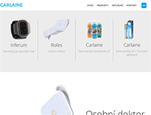 Tablet Screenshot of carlaine.com